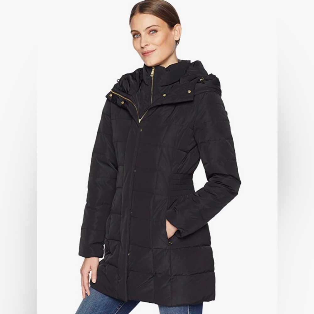 COLE HAAN BRAND NEW SIZE XS TAFFETA DOWN GORGEOUS DOWN JACKET - Picture 12 of 16